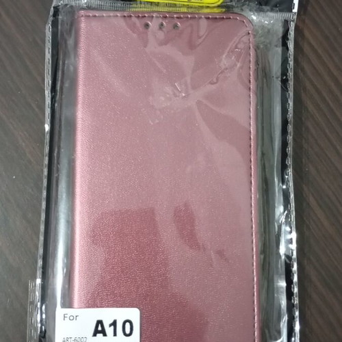 Θήκη κινητού Samsung A10, βυσσινί μεταλλιζέ, καινούργια στο κουτί