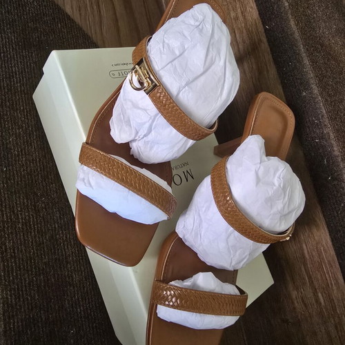 Sandals size 41 new, brown platform style