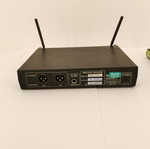 Wireless microphone with connection amplifier used