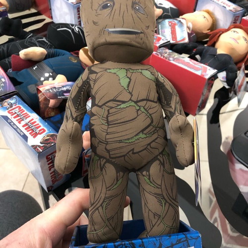 Groot Guardians of the Galaxy 10” plush figure new with tag Marvel Bleacher Creature