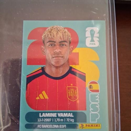 Panini FIFA World Cup 2026 Lamine Yamal Spain sticker