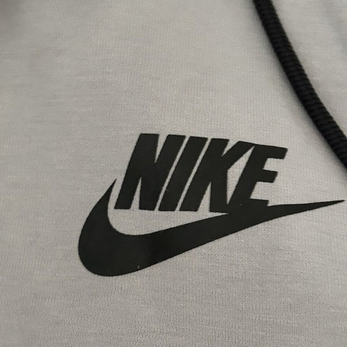 Nike Men's Sportswear Full Zip Hoodie Tech Fleece Smoke Grey S like new