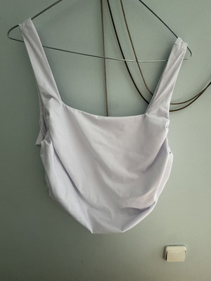 Shein crop top new, white, XXL