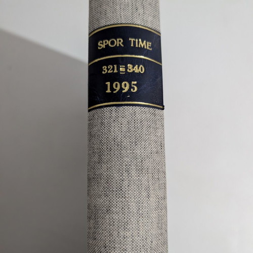 Spor Time Volume with Issues 321-340 1995 like new