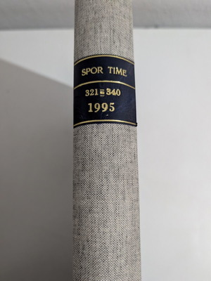 Spor Time Τόμος με Τεύχη 321-340 1995 καινούργιος