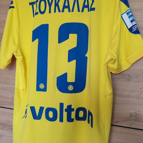 Asteras Tripolis Football Shirt Macron №13 Tsoukalas Size L like new