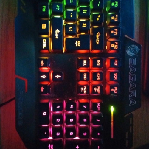 Sagara KB 2300 G mechanical keyboard with RGB lights