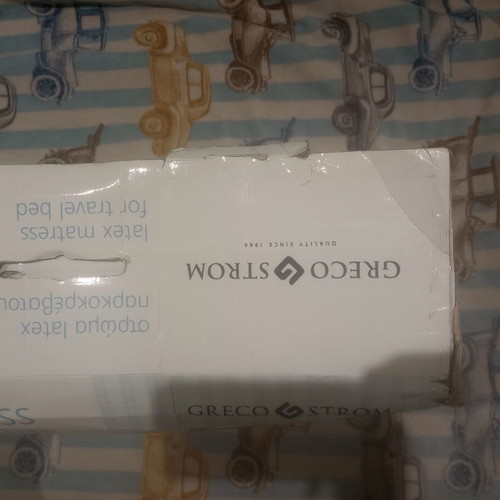 Greco Strom mattress for travel bed, like new