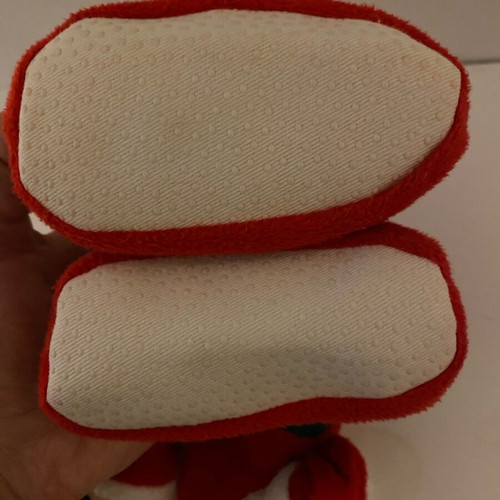 Christmas Baby Socks like new, size 19-21, non-slip