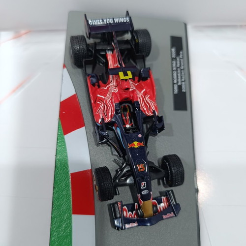 Toro Rosso STR3 2008 Sebastian Vettel Italian Grand Prix Winner 1:43 Diecast Model like new