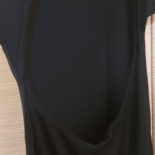 Celestino fitted maxi dress size large like new, black