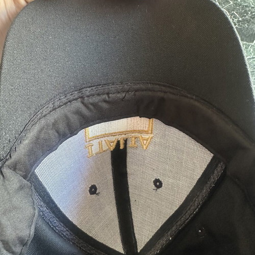 Unisex Italia cap new, black color, adjustable back