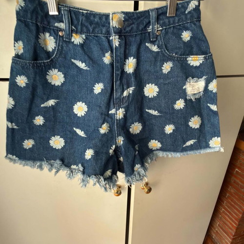 Tezenis jeans shorts size M like new, blue
