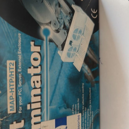 Heat Terminator cooling device for old computer disks, collectible