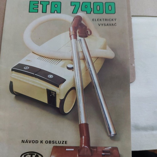 Vacuum cleaner bags Eta 7400 new, set of 6