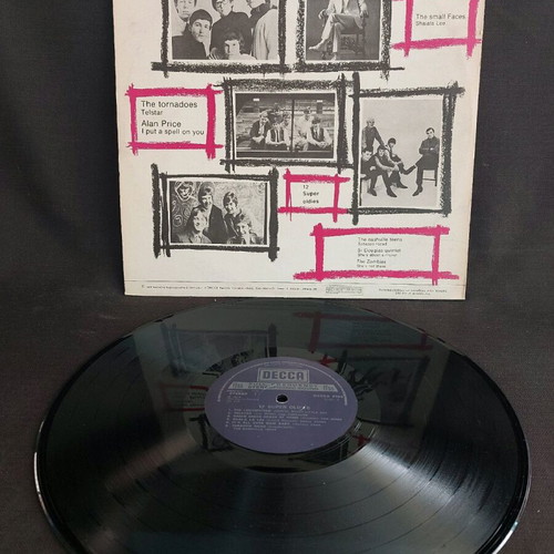12 Super Oldies vinyl used, pop