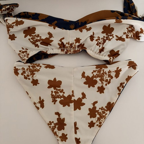 Nidodileda reversible bikini with floral pattern, size S/M