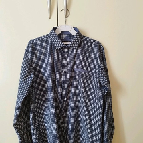 CND Sports Shirt XXL Slim Fit like new, white and blue