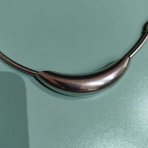 Steel choker new with magnetic clasp length 43 cm
