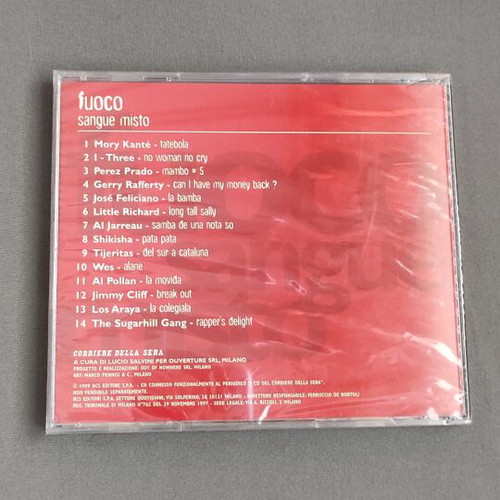 Cd Fuoco Sangue Misto new