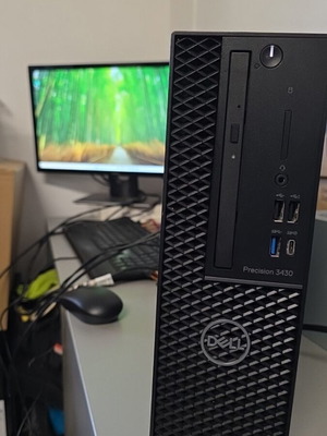 Dell SFF Precision 3430 μεταχειρισμένο, Intel i5-8500, 16GB RAM, 256 SSD, Win 11 Pro