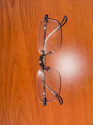 Study glasses without lenses, only glass, new