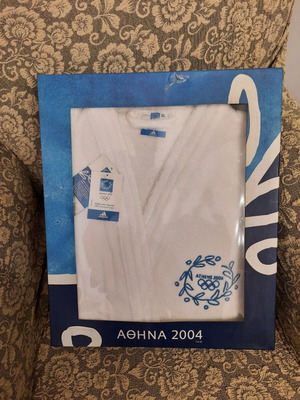 Bathrobe Athens 2004 unused, size XL