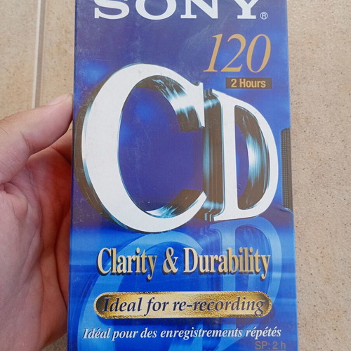 Sony VHS sealed, new