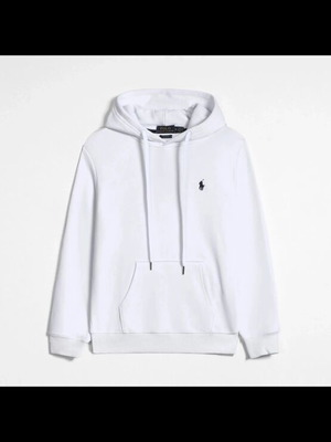 Polo Ralph Lauren white hoodie like new