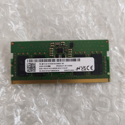 Micron 8GB DDR5 5600MHz RAM new