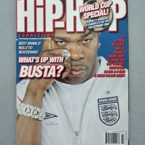 Vintage Hip-Hop Connection Rap Magazine #202 July 2006 used