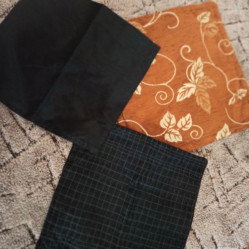 Pillowcases used, pack of 3 for sofa pillows
