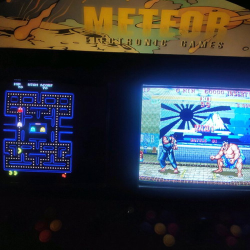 Arcade machine double like new with over 1300 games for four players