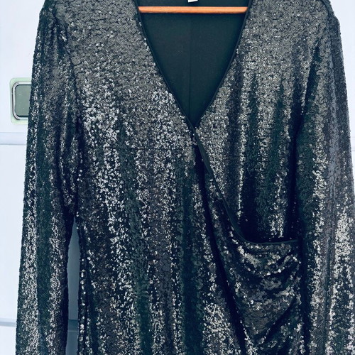 Evening maxi dress H&M black like new -  25,00 - Vendora.cy