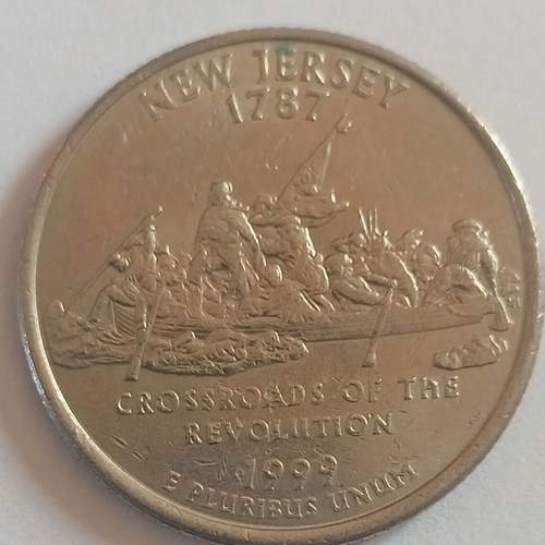 USA 25 cents quarter 1999 used