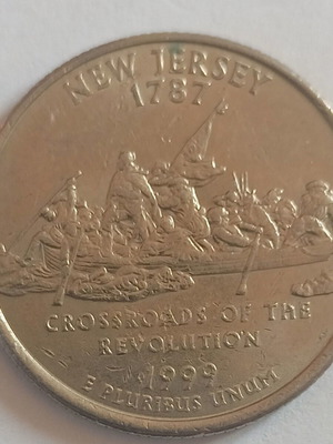 USA 25 cents quarter 1999 used