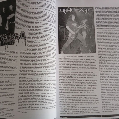 Violent Moshground #47 fanzine 2004 like new
