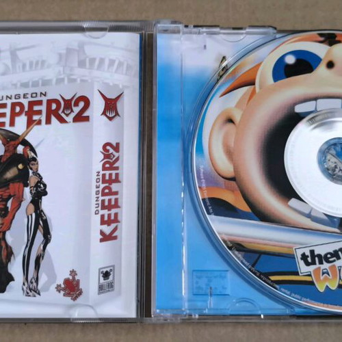 Theme Park World PC CD-ROM like new, Big Box