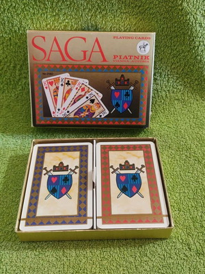 Piatnik Sealed Saga No 2140 Collectible Playing Cards New