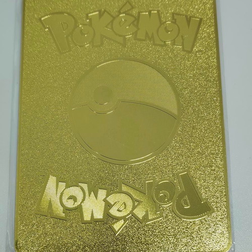 Pokémon Mew EX 2016 Gold Metal Card like new