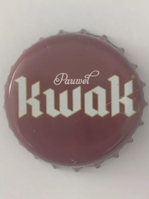 Kwak brewery bottle cap used, Belgium