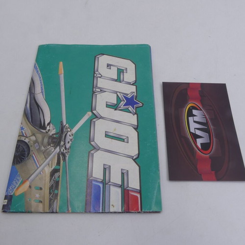 GI Joe Retaliator Helicopter European Catalog Foldout 1991 used Hasbro