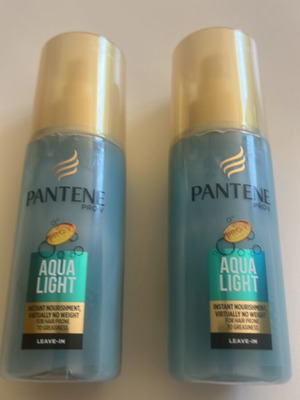 Pantene Aqua Light Leave In Conditioner new set of 2