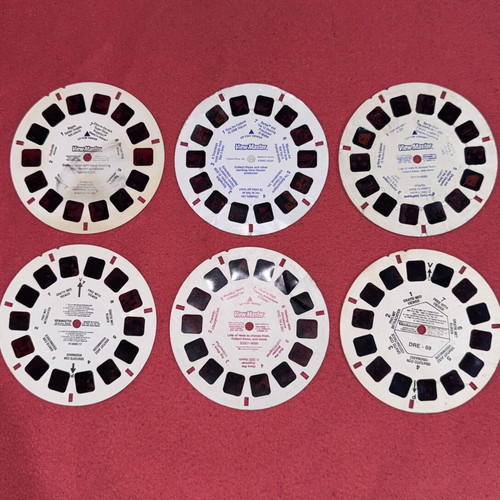 View Master promotional discs and samplers used