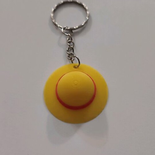 3D Printed One Piece Keychain New