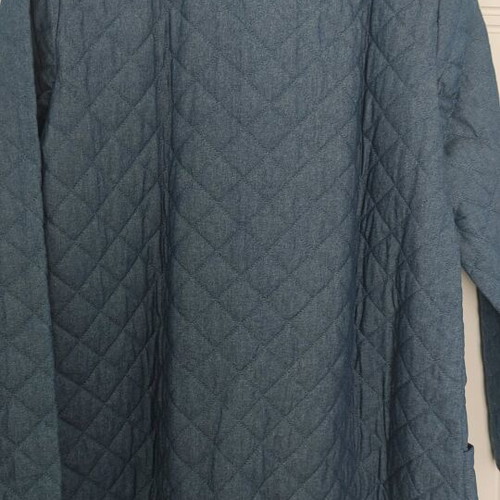 Vertice outerwear new plus size quilted high jean style