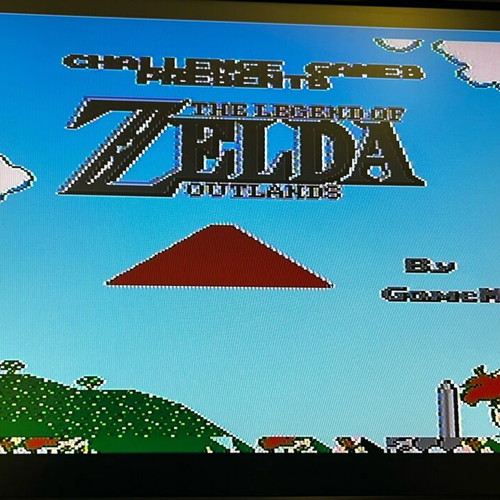 The Legend of Zelda game for Nintendo NES new, re-pro edition