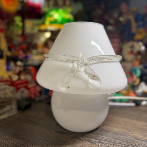 Murano mushroom lamp used in good condition