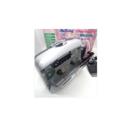 Jin Kang Stereo Mini Cassette Player New NOS with Built-In Speaker