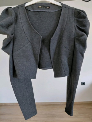 Cropped jacket cardigan gray BSB new, size S/M